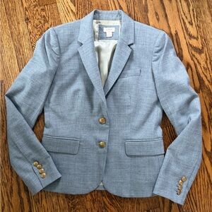 J.CREW Factory Gray Blazer Sz 0